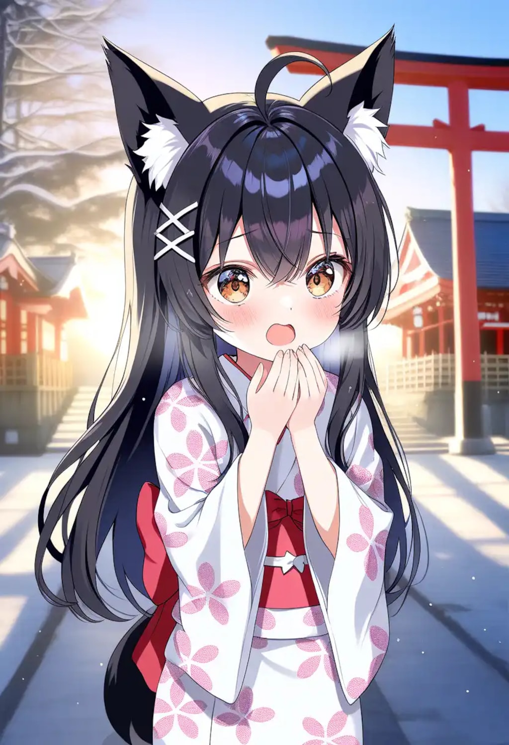 ネコミミキモノ