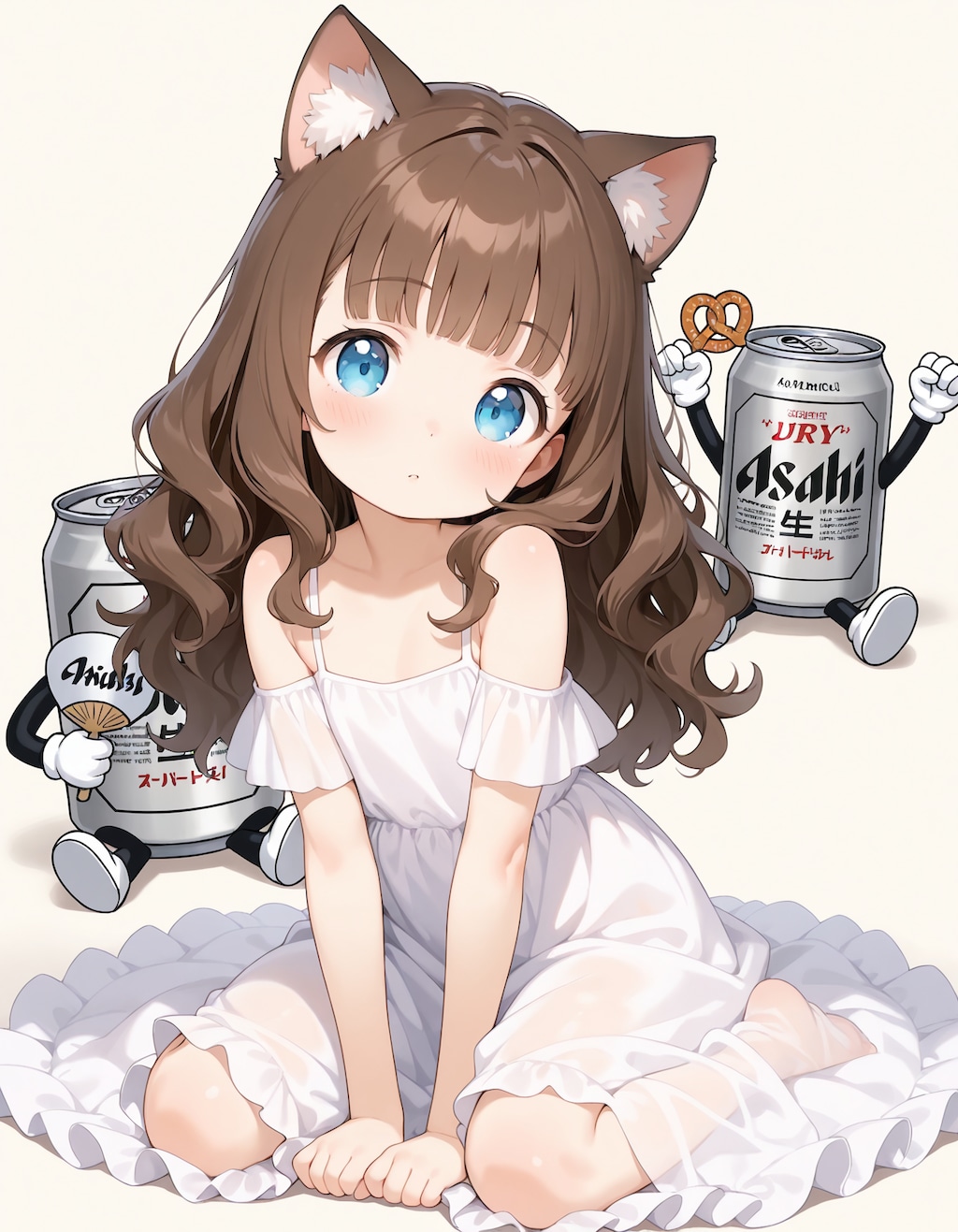 キタシンさんちの女の子とスーパードライ