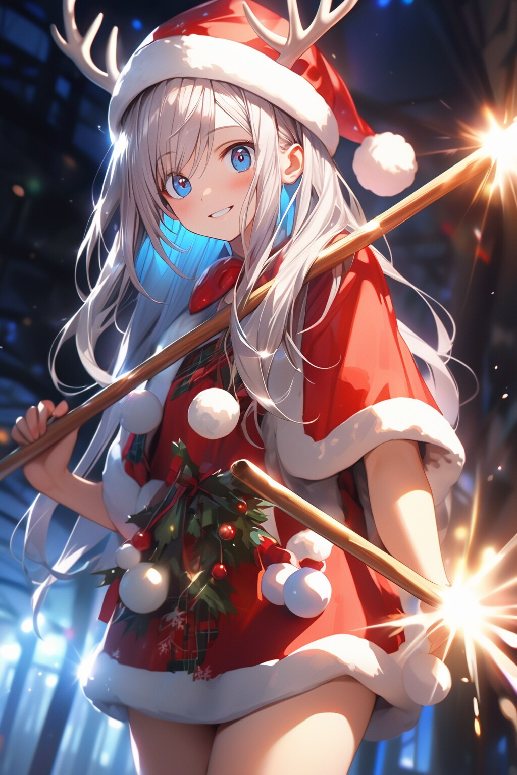 棍棒二刀流ですか？