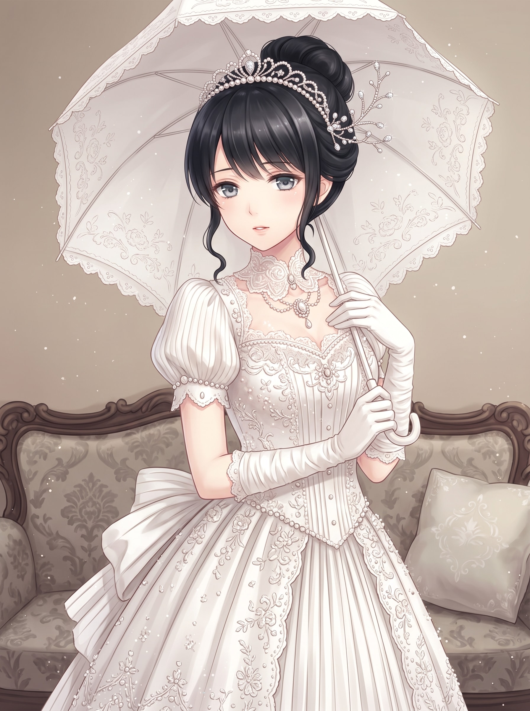 真珠傘の花嫁