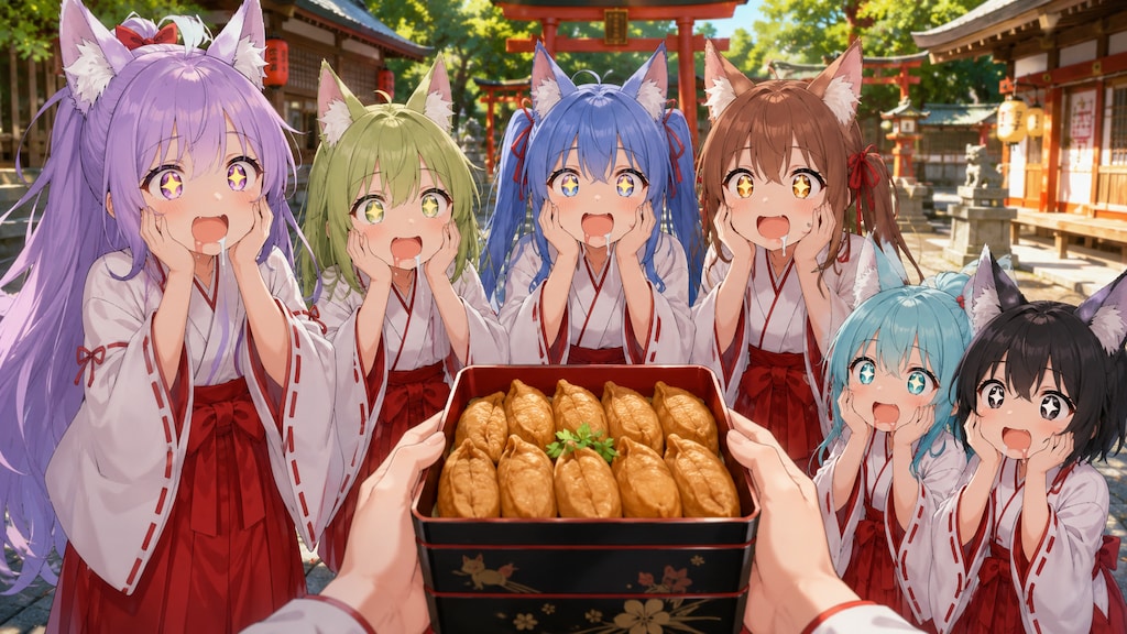 おいなりさーん！！