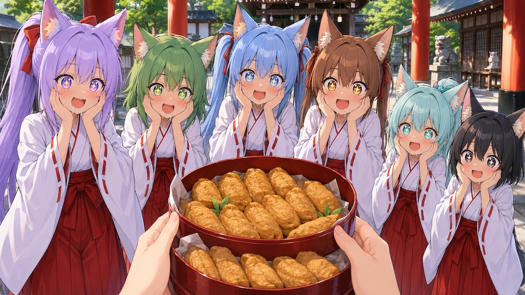 おいなりさーん！！