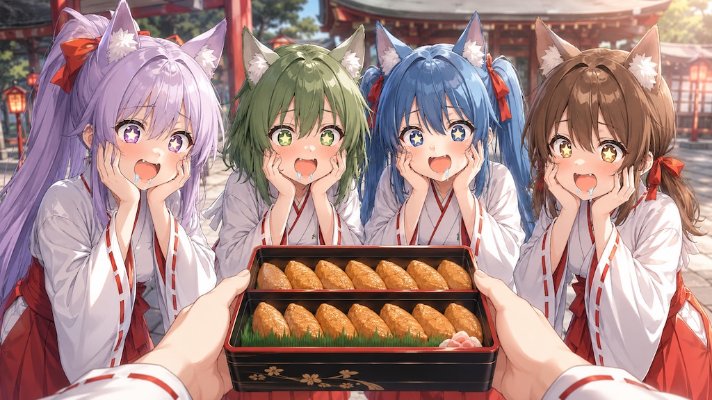 おいなりさーん！！