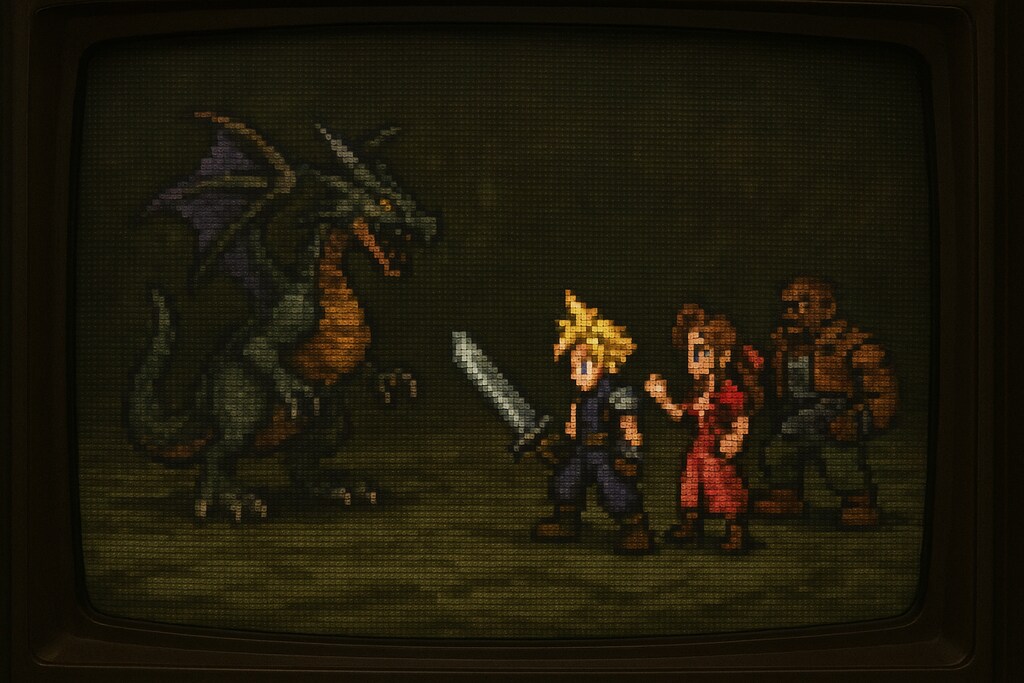 ファミコン風 FFⅦ