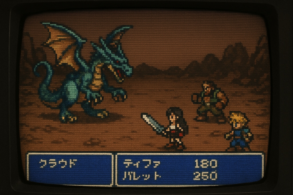 ファミコン風 FFⅦ