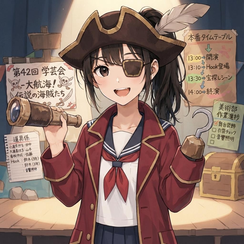 学校の海賊