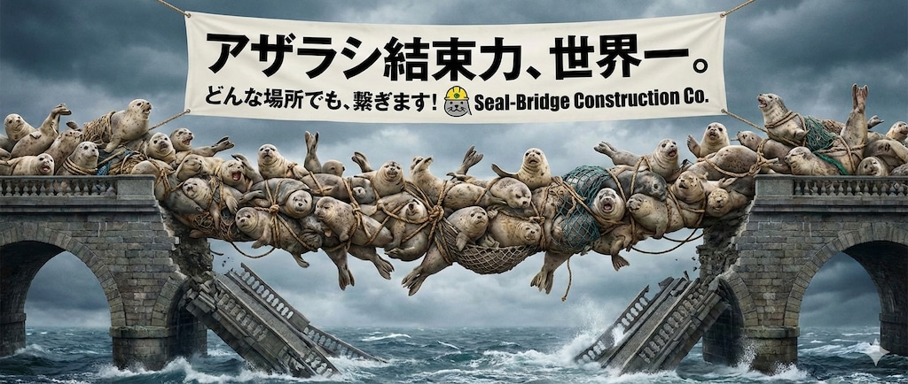 続ジタバタアザラシ軍〜どうだ、通るがいい〜