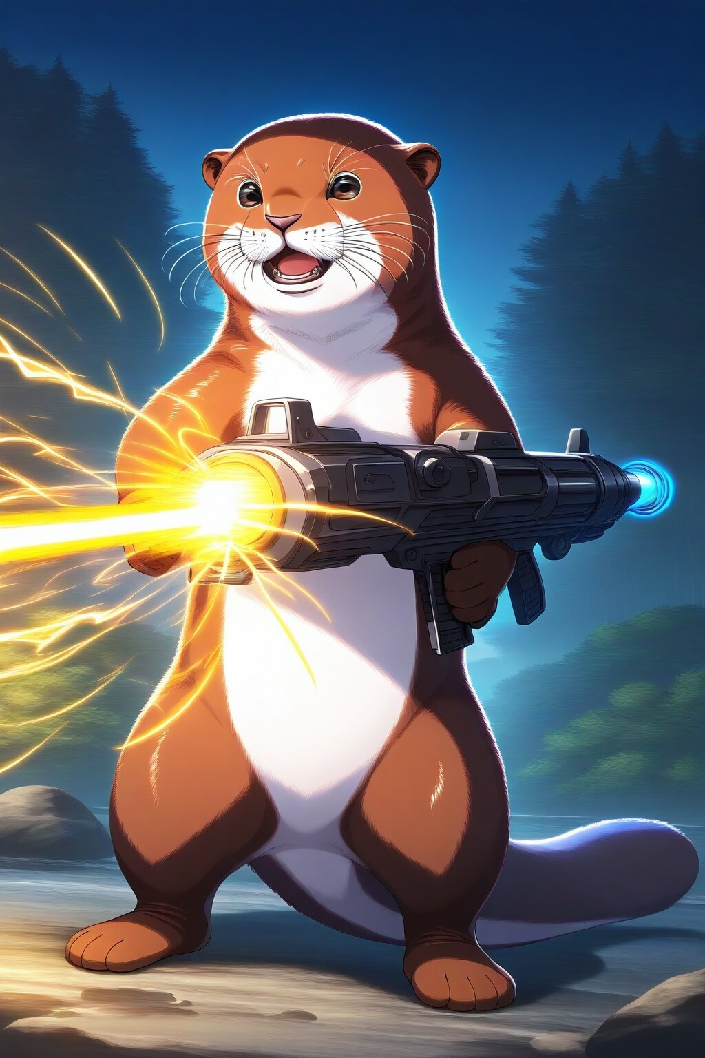 【エルフの森を守れ】侵略者一行「カワウソはん」