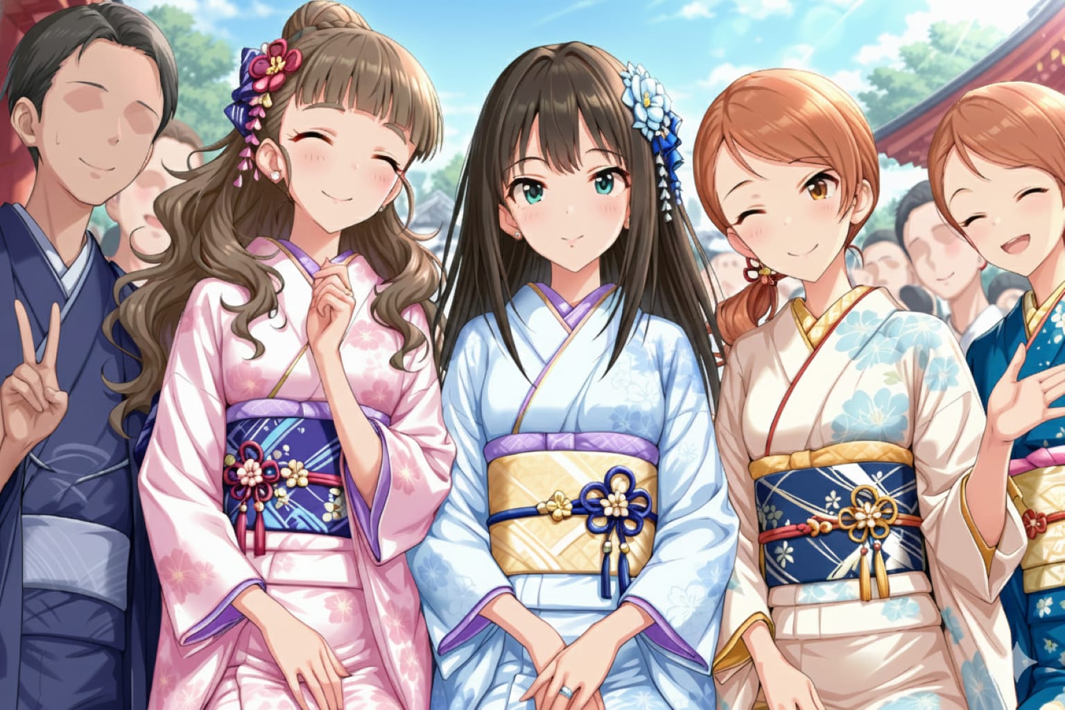 ２０２６年、あけましておめでとうございます。　ー渋谷凛 & 神谷奈緒 & 北条加蓮ー