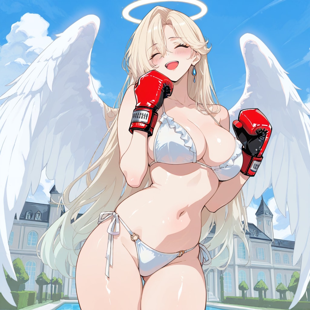 ビキニボクシング王女さま