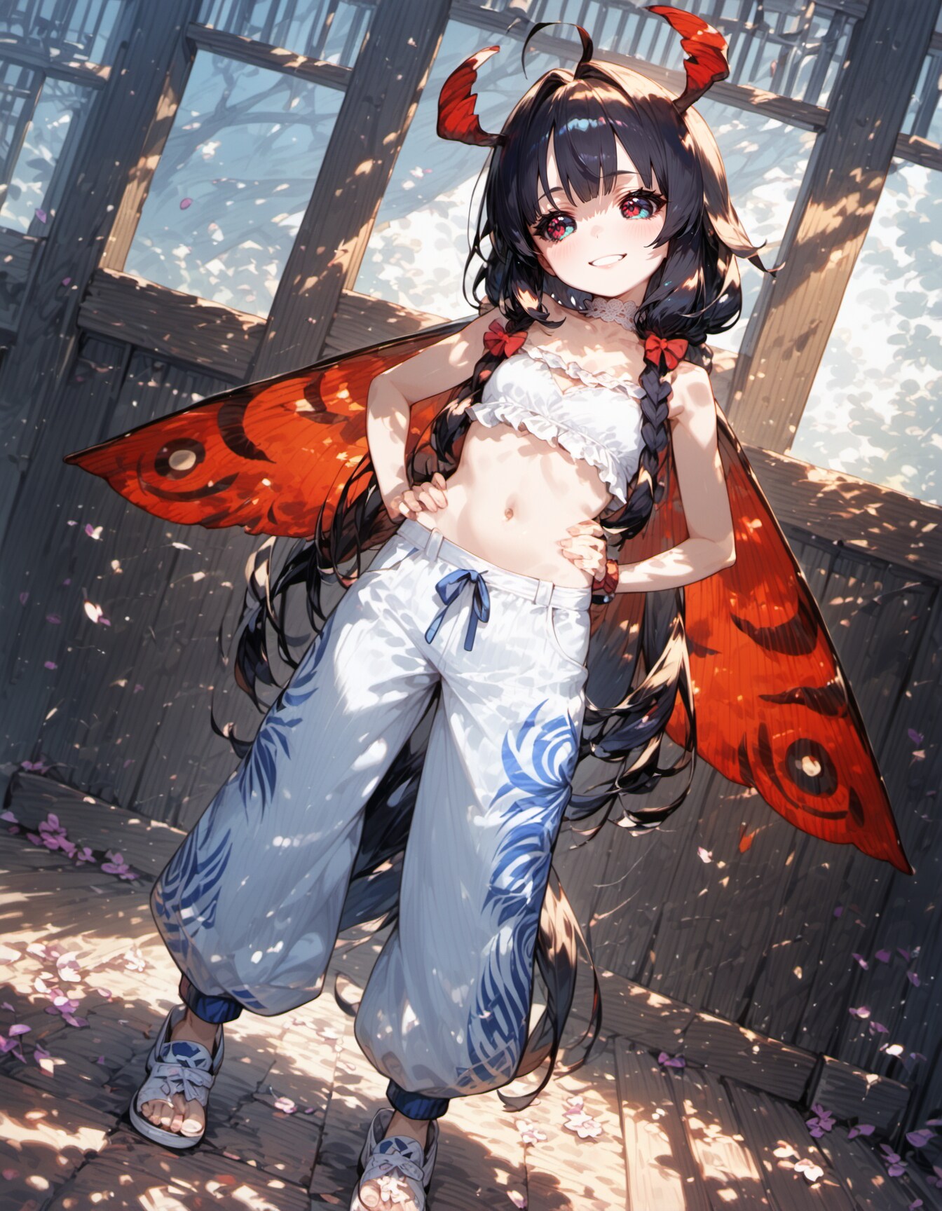 moth girl | の人気AIイラスト・グラビア