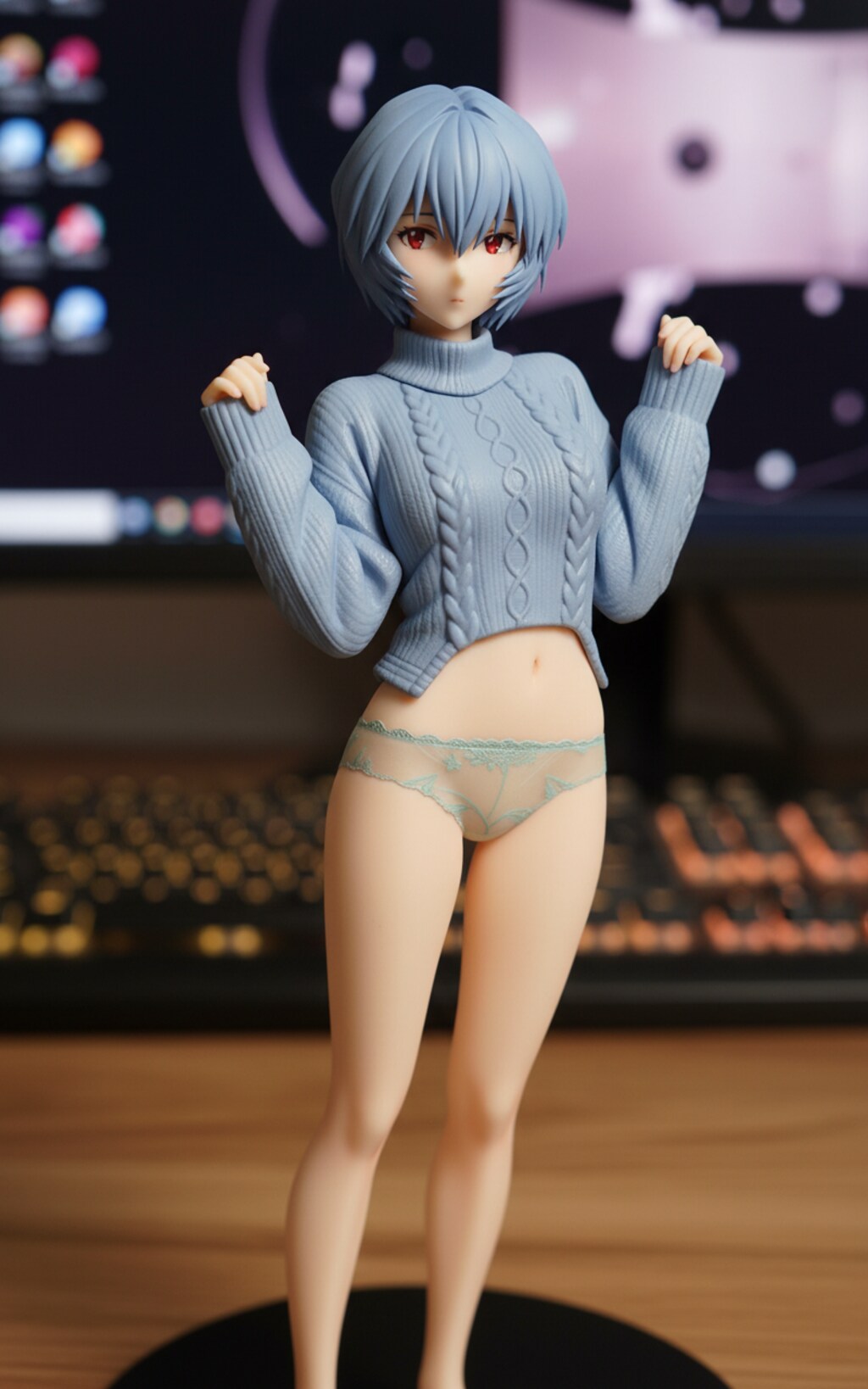 綾波さん　今日のp5
