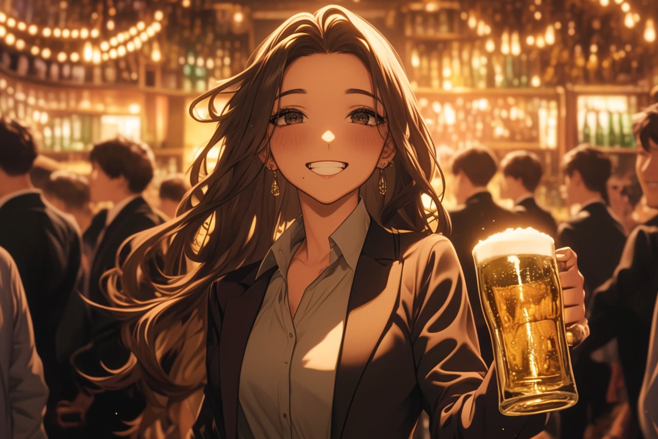 乾杯‼️🍻✨305 | の人気AIイラスト・グラビア