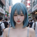 ペールブルーの女の子 11枚目
