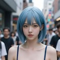 ペールブルーの女の子 7枚目