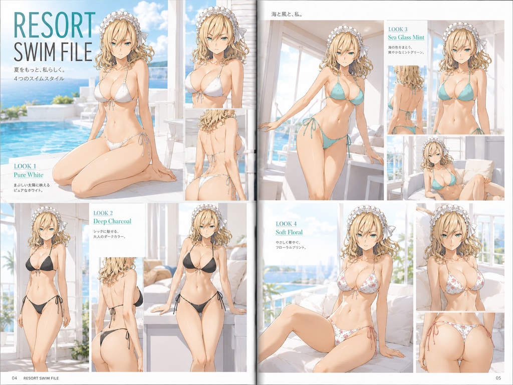 うちの子水着写真集