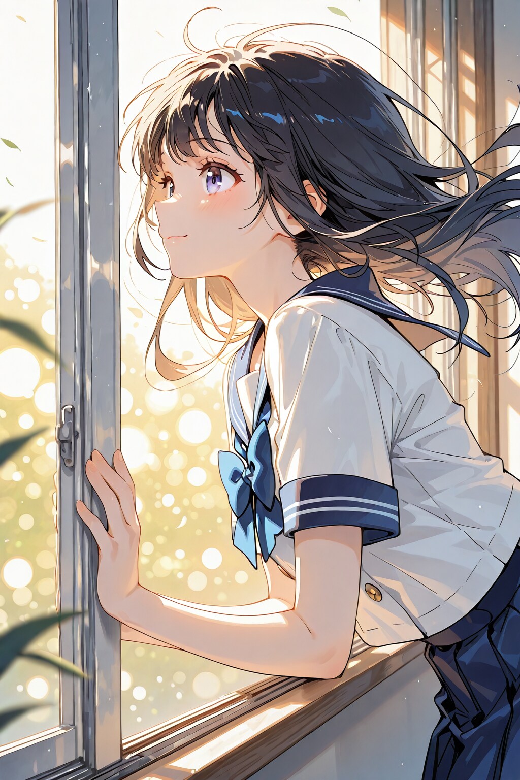 風を感じる