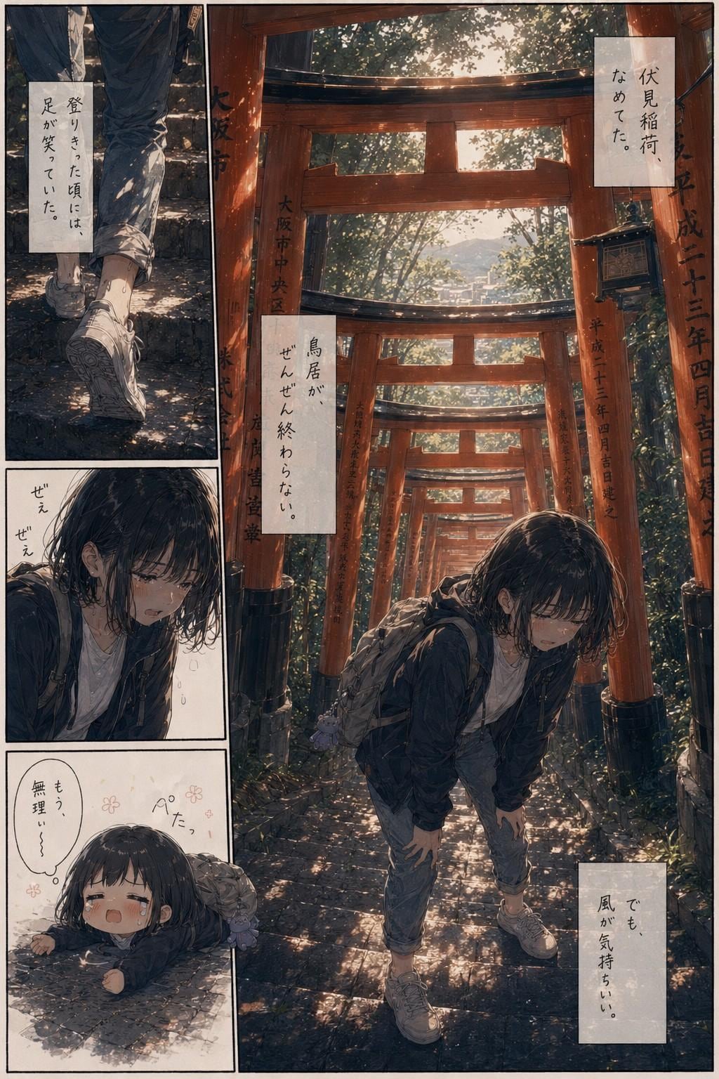 【漫画】青春電車旅
