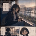 【漫画】青春電車旅 2枚目