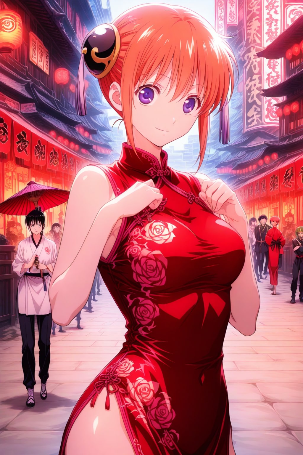 GRYPHONで神楽(銀魂)🇨🇳❤️ | の人気AIイラスト・グラビア