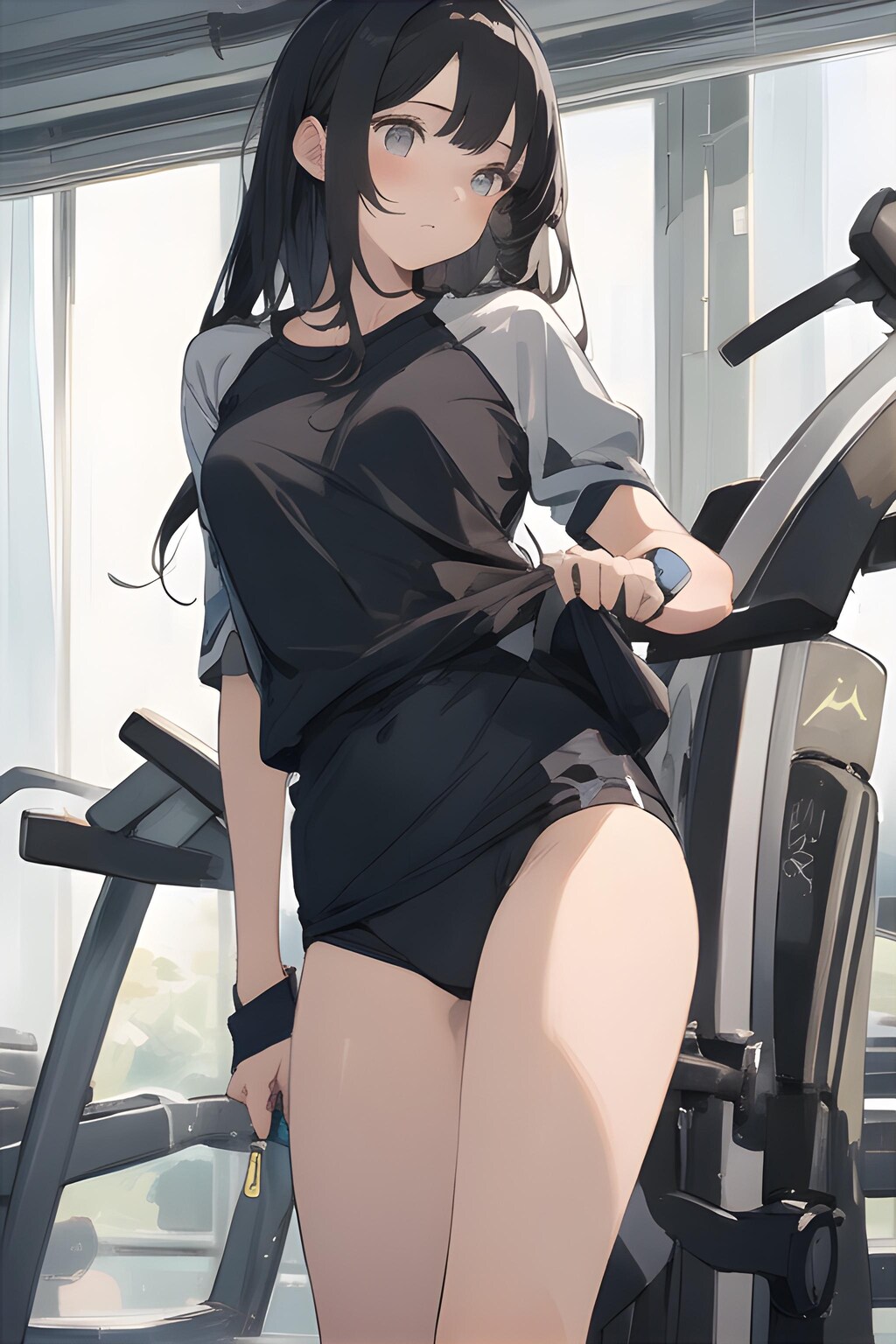 ジムで出会ったJK