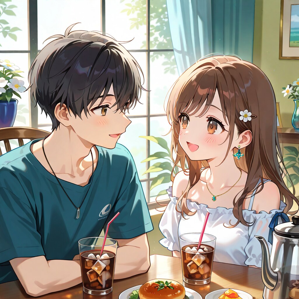 二人の食卓 | の人気AIイラスト・グラビア