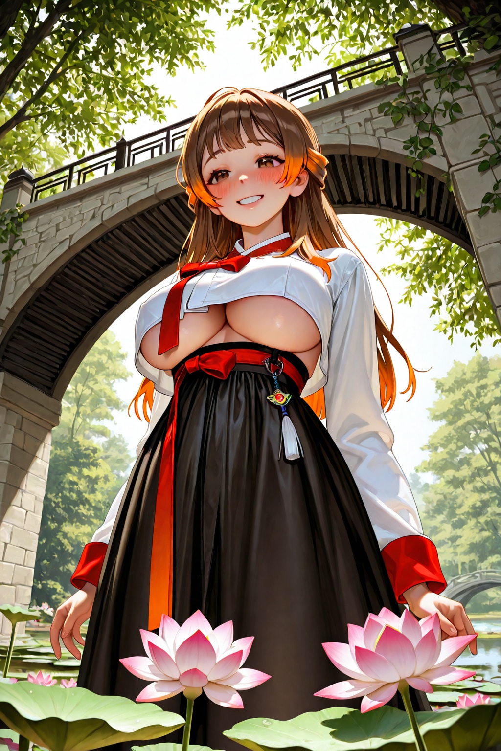 破壊力抜群の韓服
