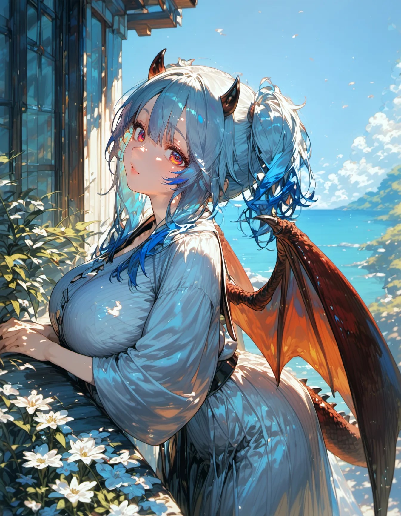 Dragon's Quiet Gaze