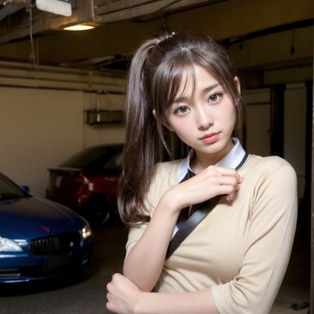 ガレージ大好きっ娘ちゃん