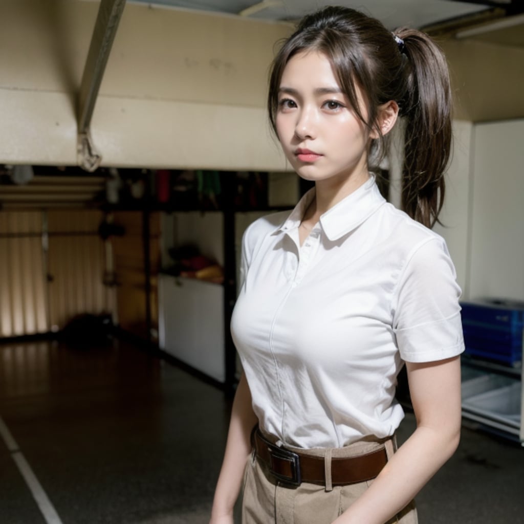 ガレージ大好きっ娘ちゃん