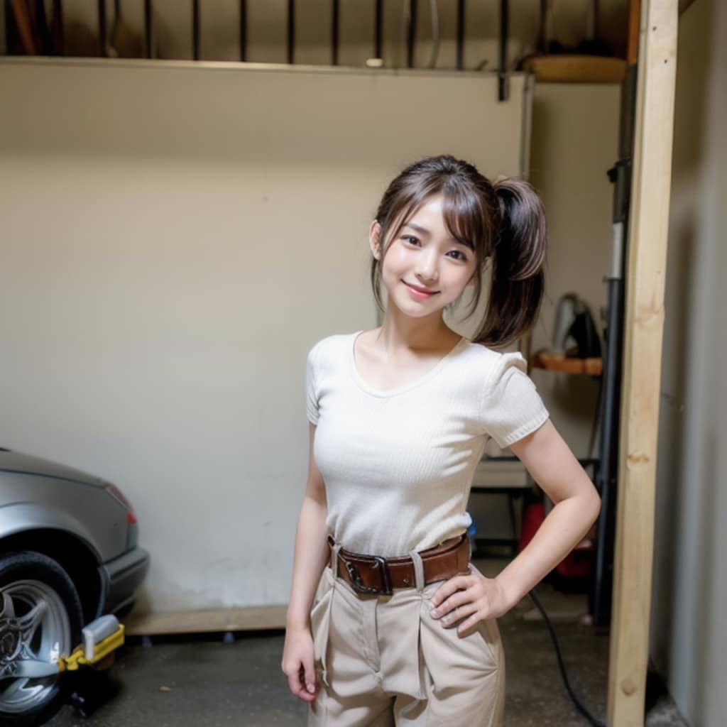ガレージ大好きっ娘ちゃん