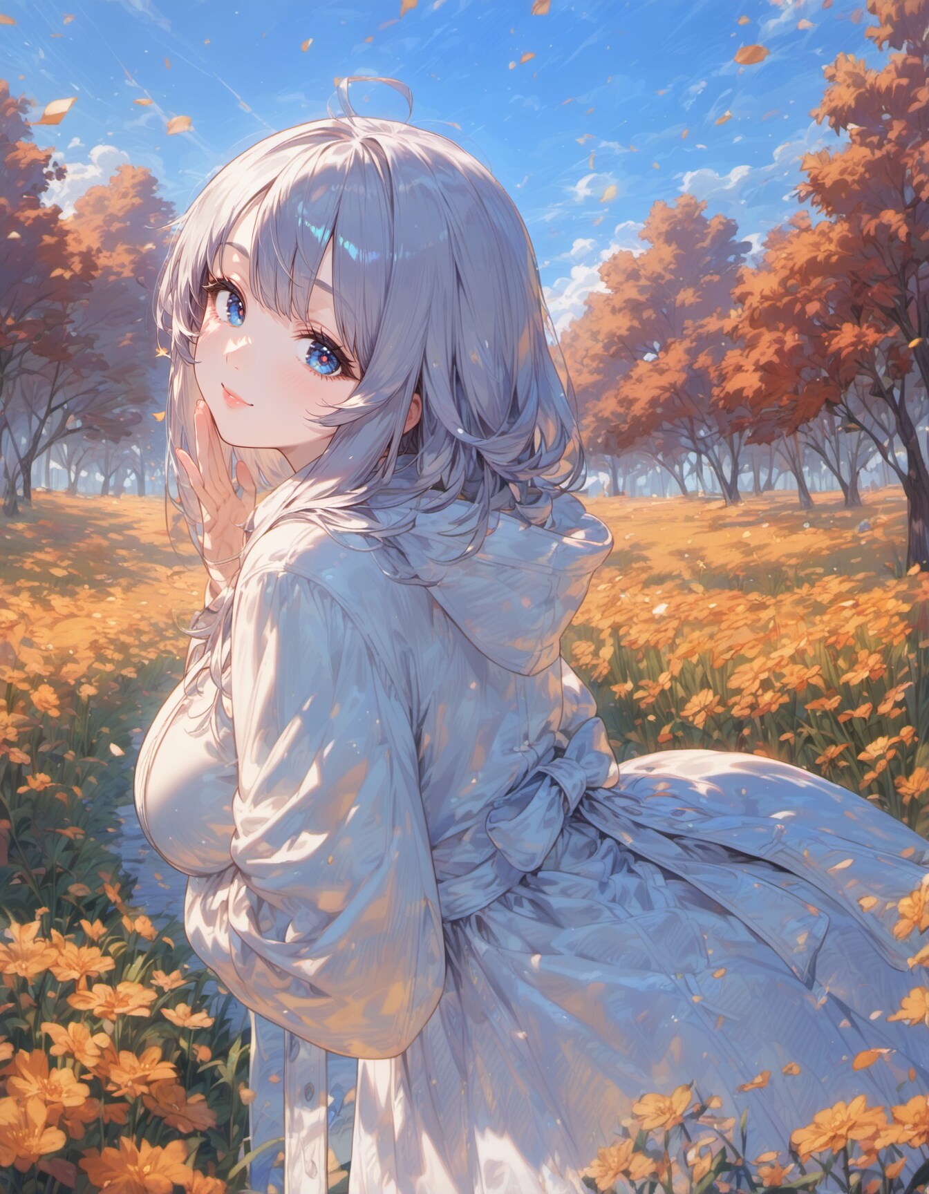 crimson and gold autumn foliage | の人気AIイラスト・グラビア