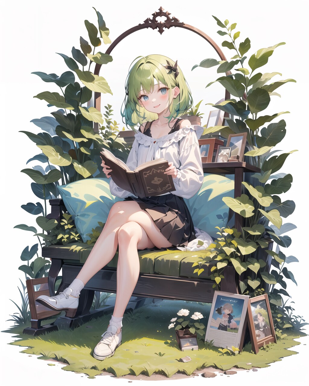 I like reading~
