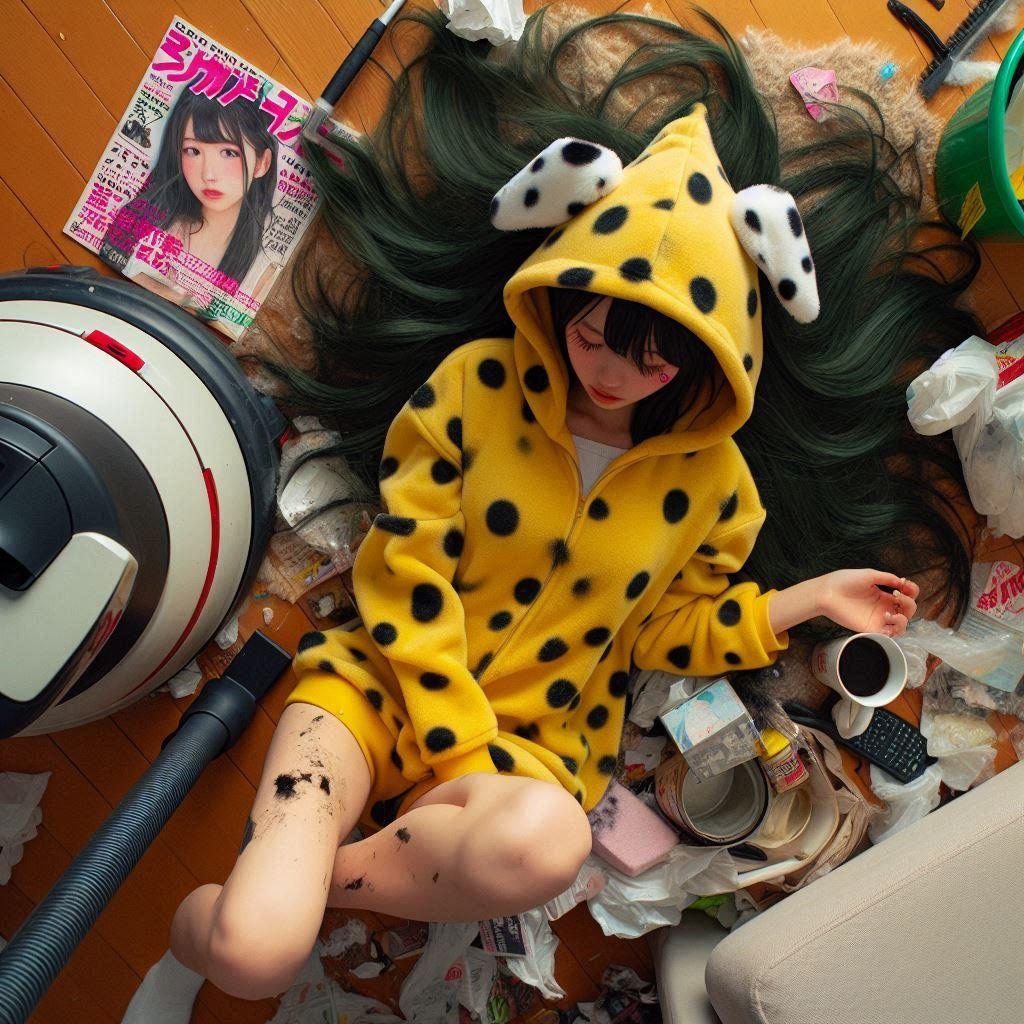 大掃除がダルイさん