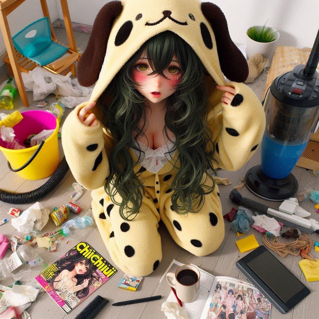 大掃除がダルイさん