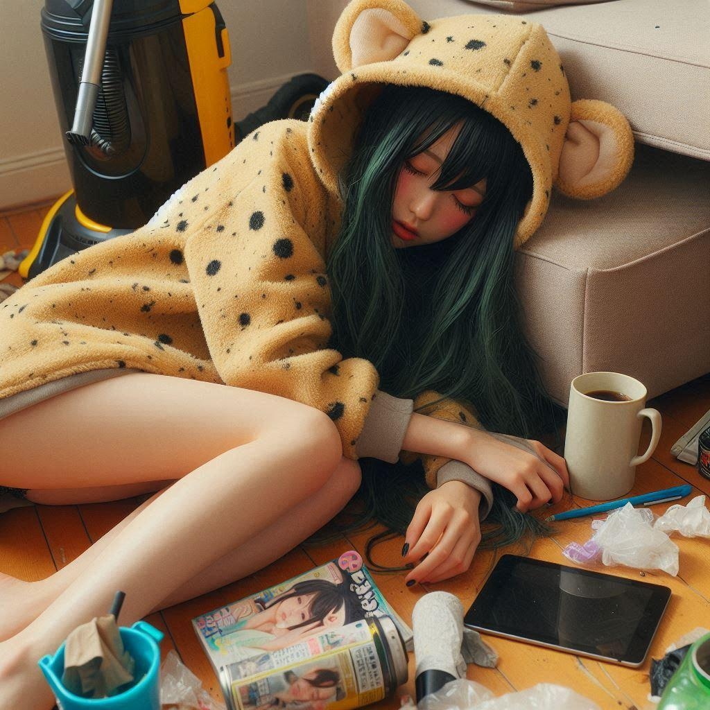 大掃除がダルイさん