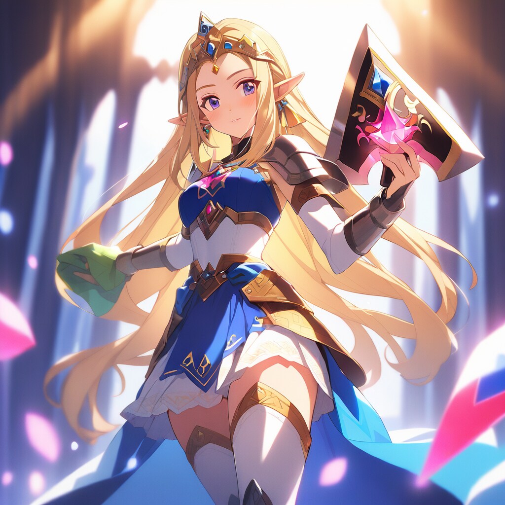 ゼルダ姫の舞 | の人気AIイラスト・グラビア