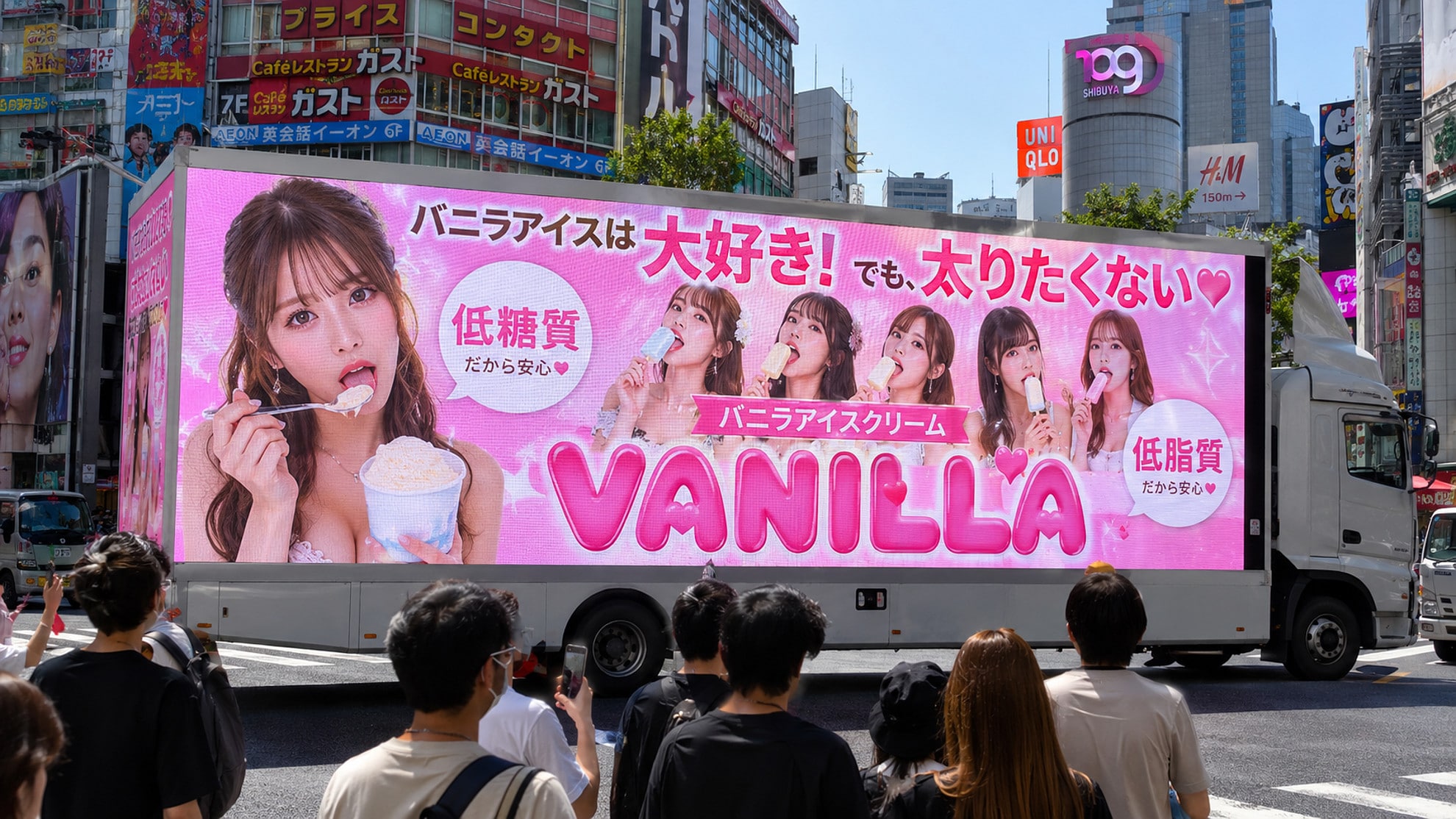 【アドトラ】ばぁあにら♪ばぁにら♪低脂肪！～♪(公式企画「アドトラック」エントリー作品)