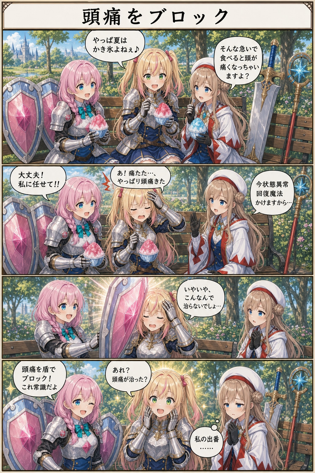 頭痛をブロック