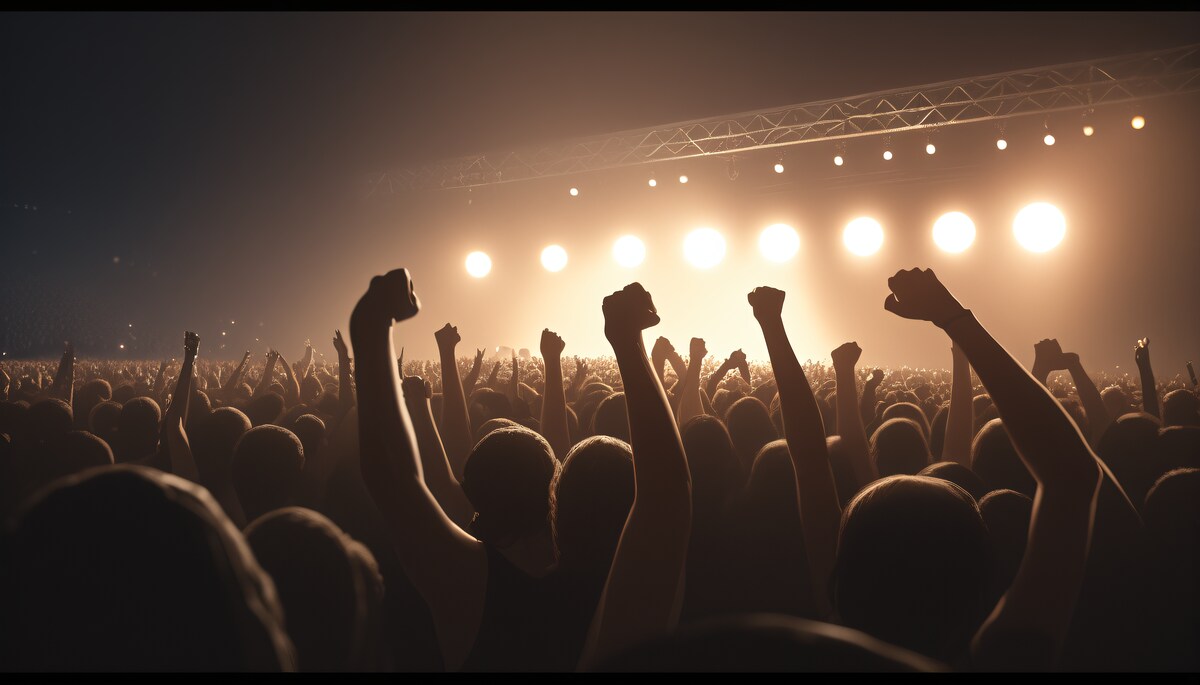 ロックフェスの観客 | の人気AIイラスト・グラビア