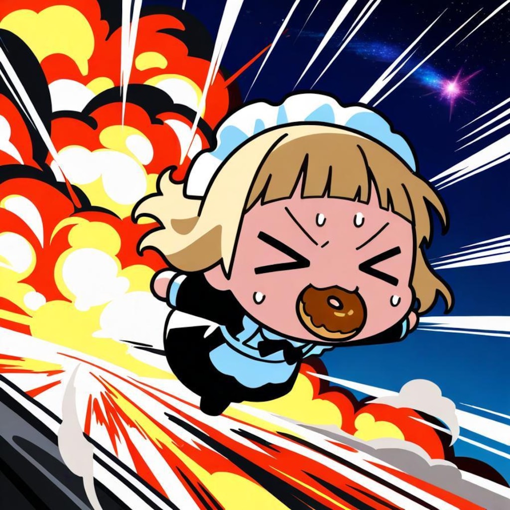 食欲は爆発やでぇーー！( ;>ω<)🍩💥💥💥