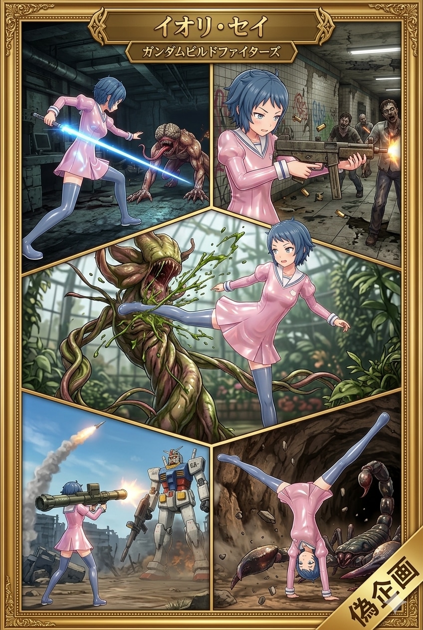 ガンダムビルドファイターズ　イオリ・セイ | の人気AIイラスト・グラビア