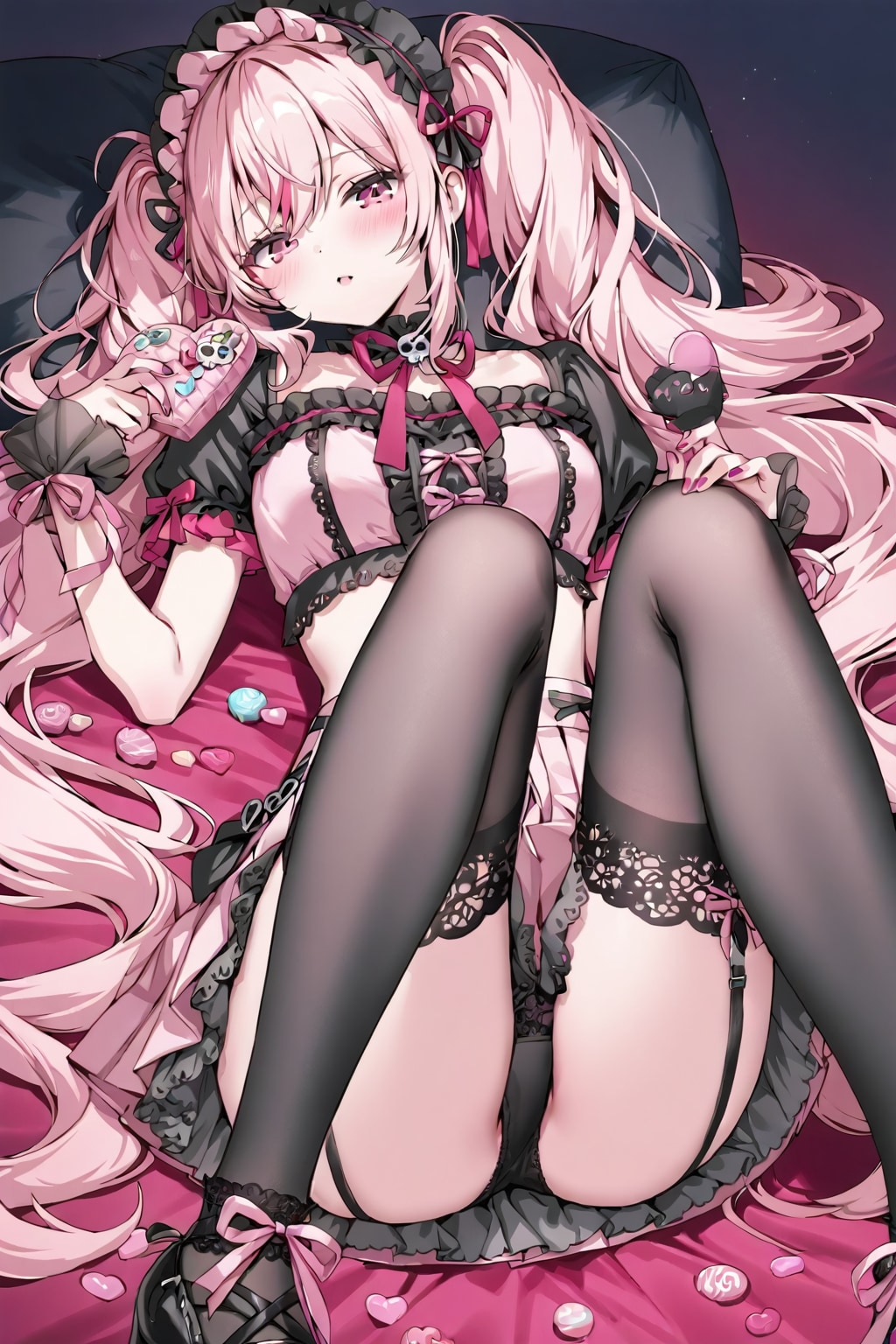 sexy black garter