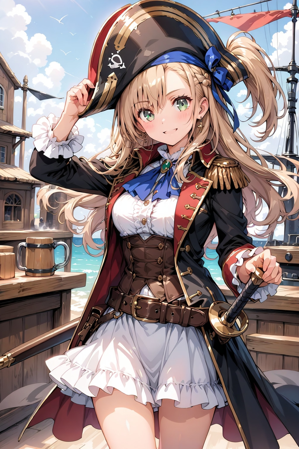 海賊ちゃん | の人気AIイラスト・グラビア