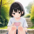 スマホに夢中だとパンチラ余裕です_260511 2枚目