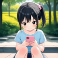 スマホに夢中だとパンチラ余裕です_260511 8枚目