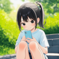 スマホに夢中だとパンチラ余裕です_260511 9枚目