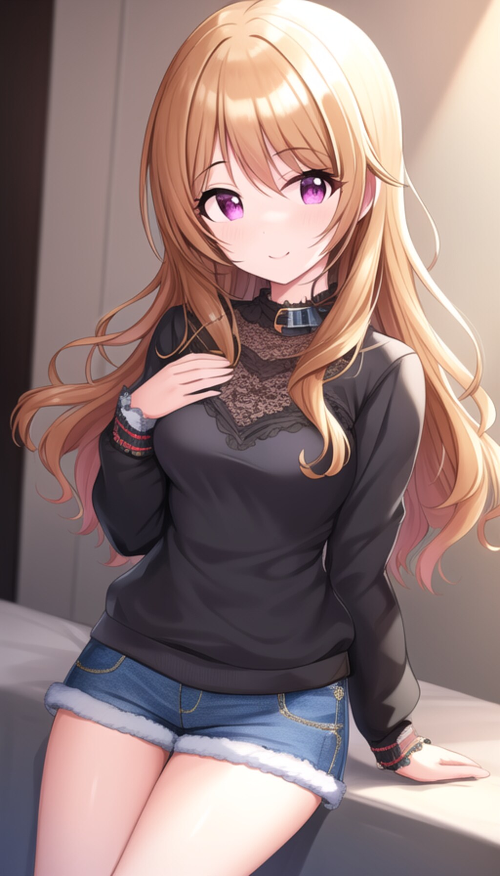 着衣の女の子