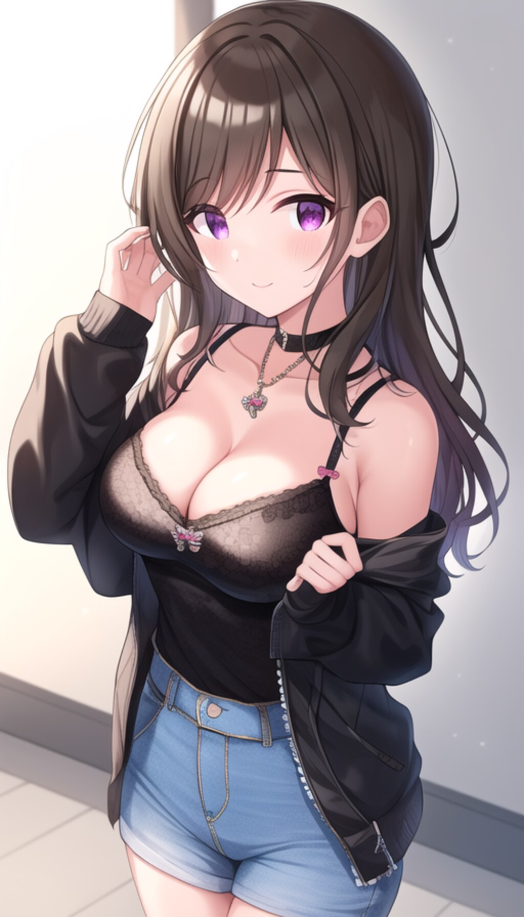 着衣の女の子