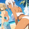 海で後ろ姿 2枚目